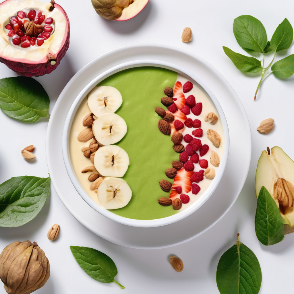 Custard Apple Smoothie Bowl